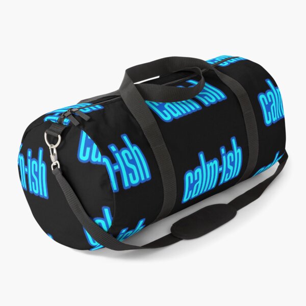 Item preview, Calm-ish, Blue Outline Funny Quotes designed and sold by Memes N Lore .