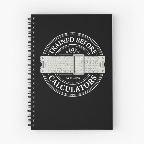 Item preview, Trained Before Calculators Vintage Old School Engineer Humor designed and sold by FreshVibe Prints.