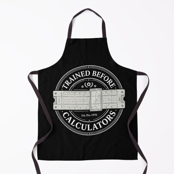 Item preview, Trained Before Calculators Vintage Old School Engineer Humor designed and sold by FreshVibe Prints.