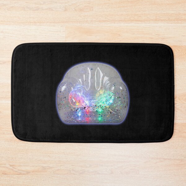 Item preview, Neon Inflatable Chair Transparent Retro Glow designed and sold by powersunlight.