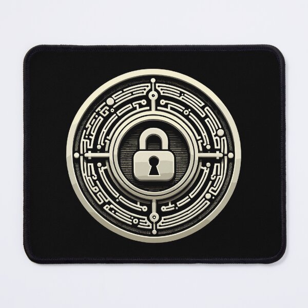 Item preview, Locked Wealth Coin Design – Success Mindset Collector Emblem designed and sold by CyfroweMysli.