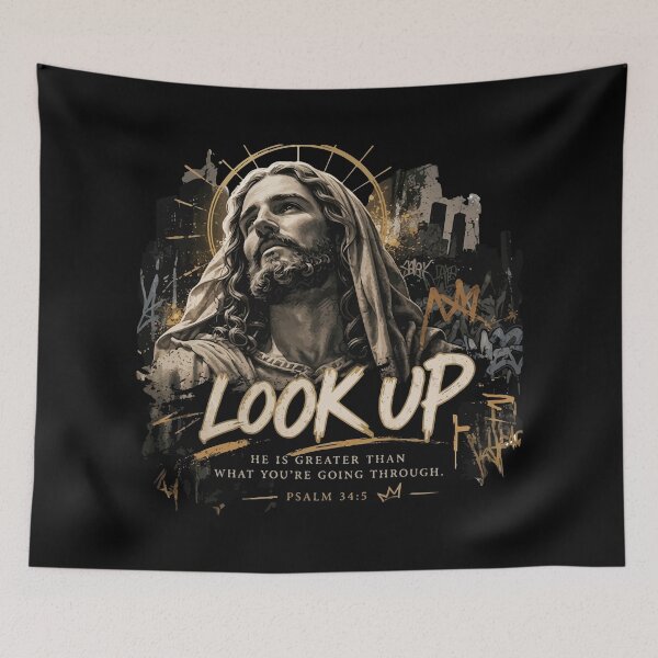 Item preview, Look Up - Jesus Christ designed and sold by storelibertys.