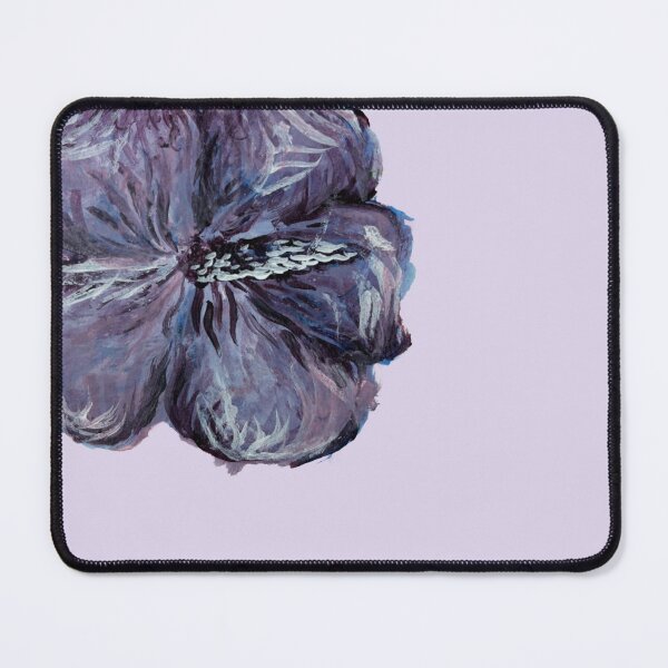 Item preview, Purple Acrylic Handpainted Hibiscus designed and sold by FWWatercolorCo.