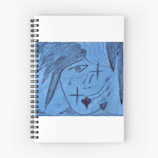 Item preview, True — Charcoal and Mixed Media Portrait designed and sold by VisionBazaar.