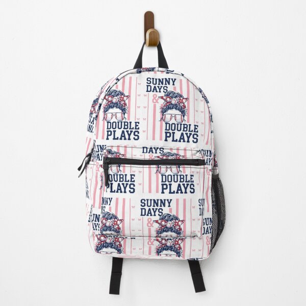 Item preview, Sunny Baseball Days and Double Plays Game Day Women Girl designed and sold by FreshVibe Prints.