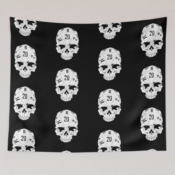 Item preview, Skull Dice designed and sold by SlayPOPShop.