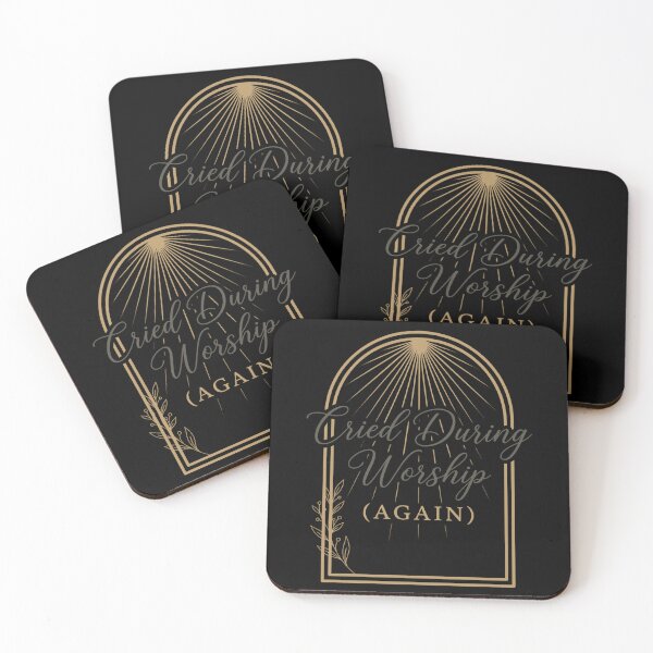 Item preview, Cried During Worship Again Faith Humor designed and sold by FreshVibe Prints.