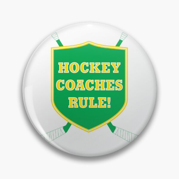 Item preview, Hockey Coaches Rule! - In Minnesota North Star colors. designed and sold by Hattrixz.