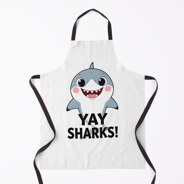 Item preview, Yay Sharks! designed and sold by Robo-Mart Smart Shopping.