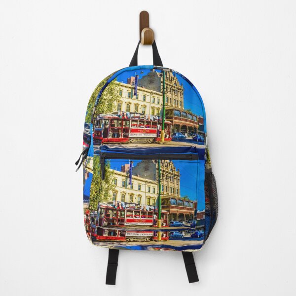 Item preview, Bendigo Tram passing by the Shamrock Hotel designed and sold by Steven Jodoin.