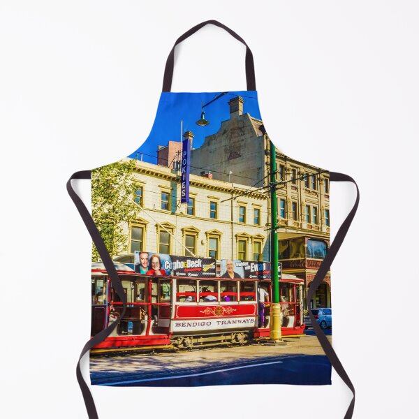 Item preview, Bendigo Tram passing by the Shamrock Hotel designed and sold by Steven Jodoin.