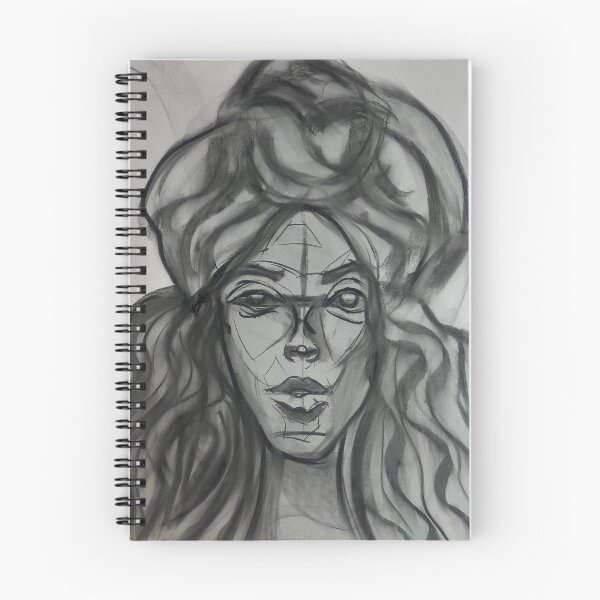 Item preview, Black queen wearing scarf prototype designed and sold by PaintToven.