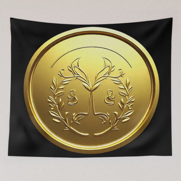 Item preview, Golden Coin  designed and sold by AwesomeDigiShop.