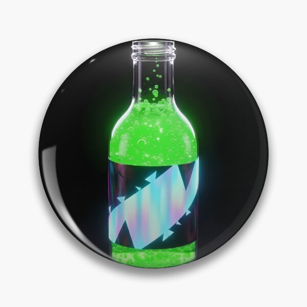 Item preview, Neon Toxic Potion Glowing Chemical Flask designed and sold by powersunlight.