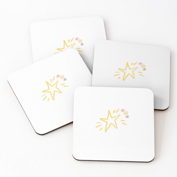 Item preview, Twinkling Hand Drawn Yellow Star Illustration designed and sold by Springrain7.