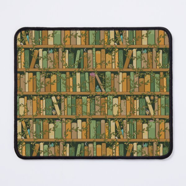 Item preview, Fantasy Bookshelf Pattern designed and sold by Wonderspell Studio.