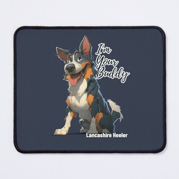 Item preview, Lancashire Heeler "I'm Your Buddy" – Cute Animated Dog Tee designed and sold by RK-ART-DESIGN.