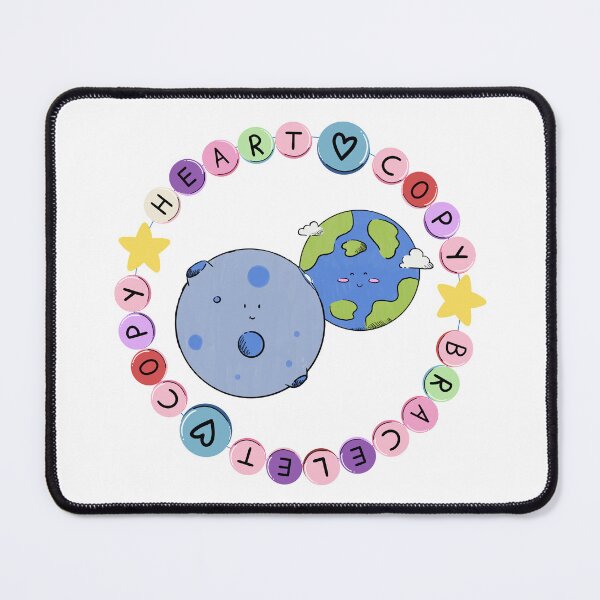 Item preview, Earth Moon Friendship Bracelet Space Design designed and sold by DesignsByMom.