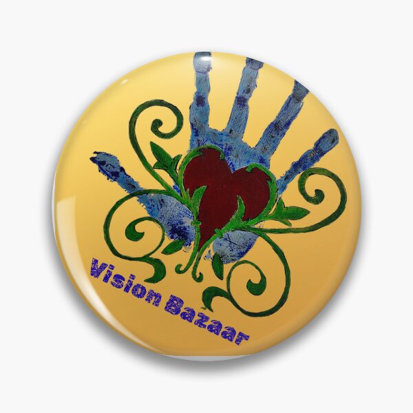 Item preview, Vision Bazaar — Heart in Hand Logo Art Print designed and sold by VisionBazaar.