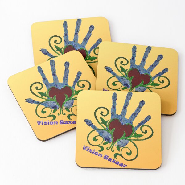 Item preview, Vision Bazaar — Heart in Hand Logo Art Print designed and sold by VisionBazaar.