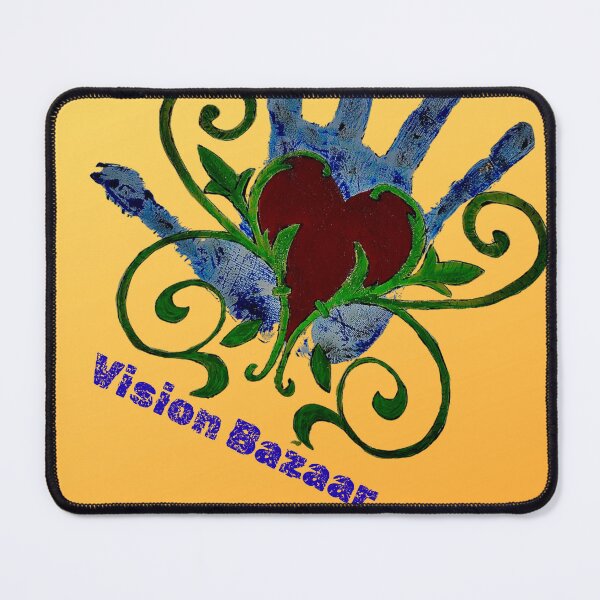 Item preview, Vision Bazaar — Heart in Hand Logo Art Print designed and sold by VisionBazaar.