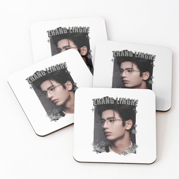 Item preview, Copy of Zhang Linghe (张凌赫) Chinese Actor Cdrama Chinese Entertainment Black and White Collage Digital Art Portrait designed and sold by AJUNICE STUDIO.