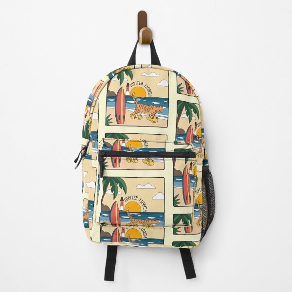 Item preview, Jupiter Florida Beach Cat Illustration designed and sold by Blupunk.