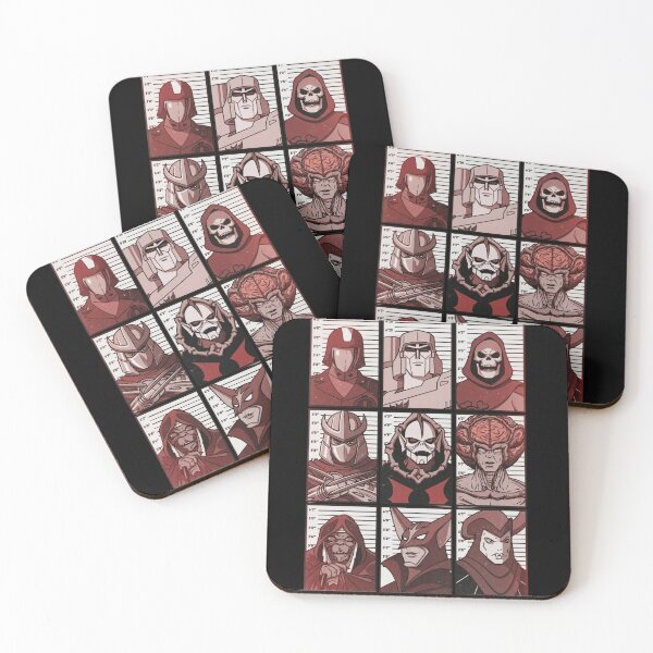 Item preview, 80s Cartoon Villains Gallery: Retro Mugshot Mashup designed and sold by Rex Vox.