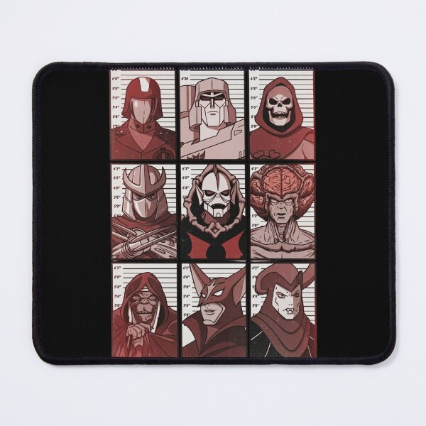 Item preview, 80s Cartoon Villains Gallery: Retro Mugshot Mashup designed and sold by Rex Vox.