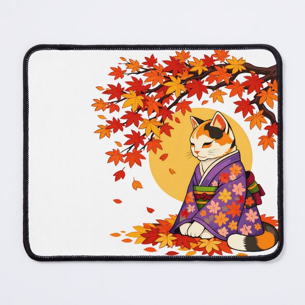 Item preview, Autumn Kimono Calico designed and sold by FK-UK.