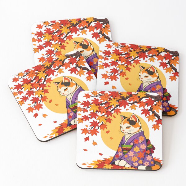 Item preview, Autumn Kimono Calico designed and sold by FK-UK.