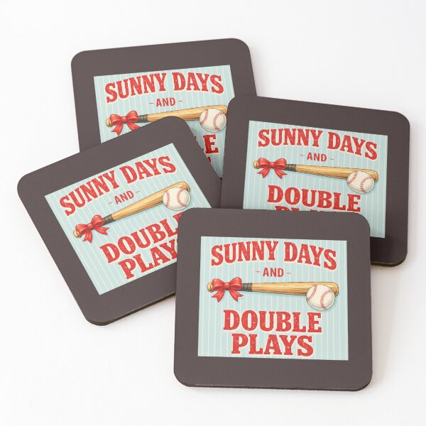 Item preview, Sunny Days Double Plays Baseball Bow Aesthetic designed and sold by faridman.