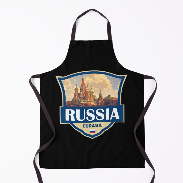 Item preview, Russia Illustration Retro Badge designed and sold by KrisSidDesigns.