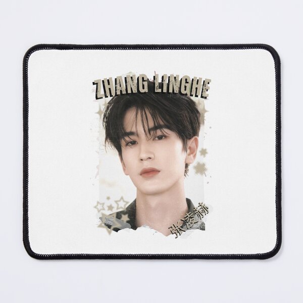 Item preview, Zhang Linghe (张凌赫) Chinese Actor Cdrama Chinese Entertainment Black and White Collage Digital Art Portrait designed and sold by AJUNICE STUDIO.