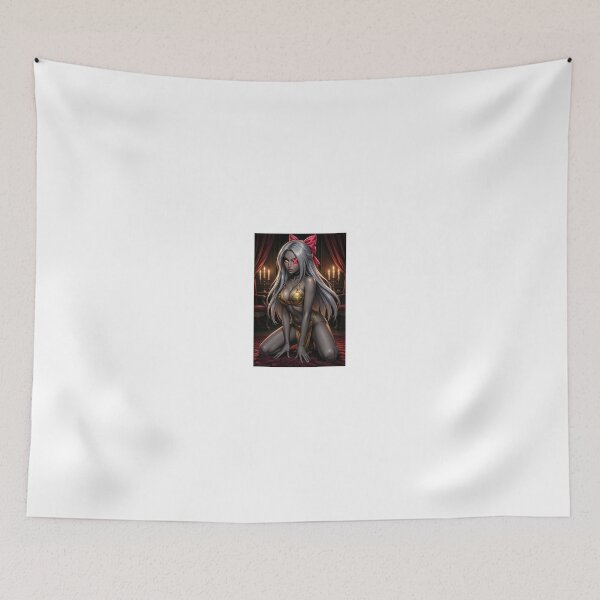 Item preview, Vaggie in gold bikini kneeling in candlelit room designed and sold by CathryneDelamort.
