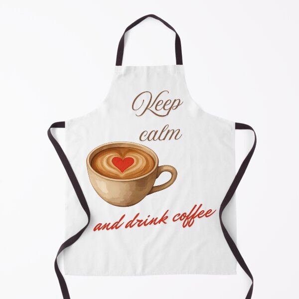 Item preview, Keep Calm and Drink Coffee Motivation T-shirt designed and sold by ZemVibe.