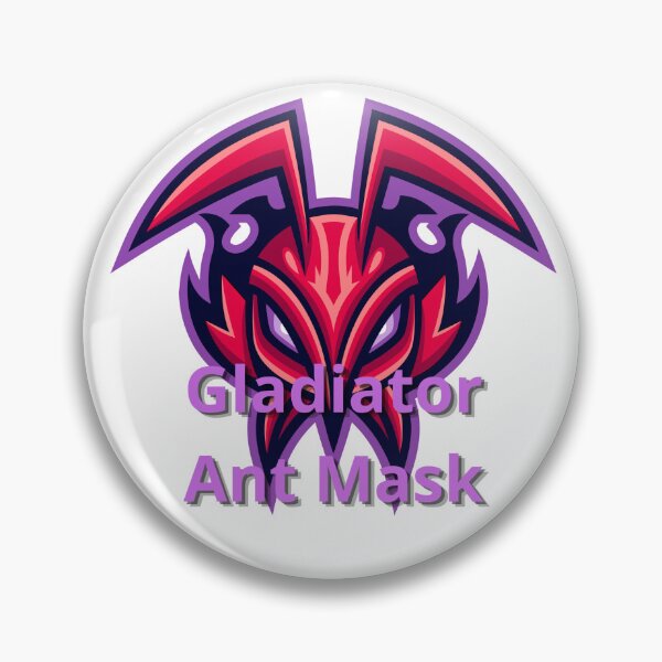 Item preview, Gladiator Ant Mask for Ant Keepers designed and sold by Ant Category.