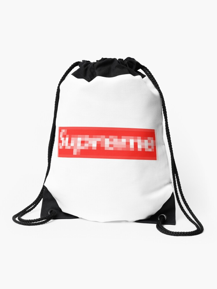 supreme drawstring backpack