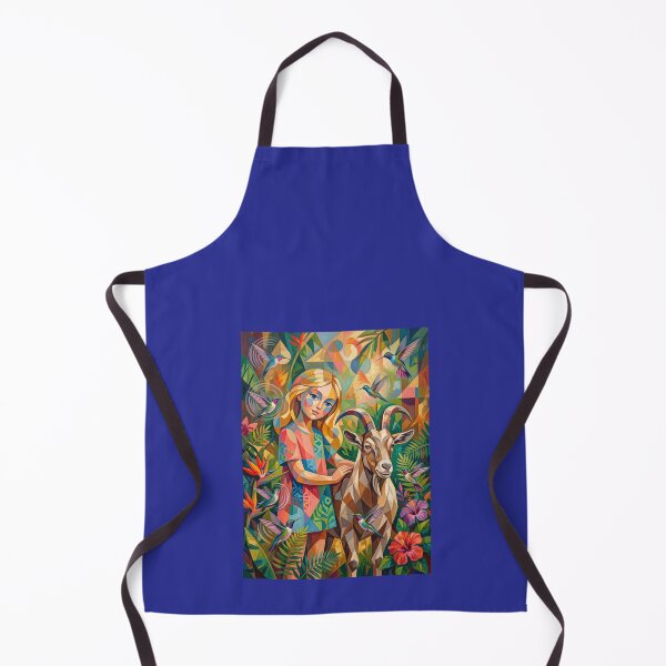 Item preview, The girl with the goat. designed and sold by Natalia-Vlad.