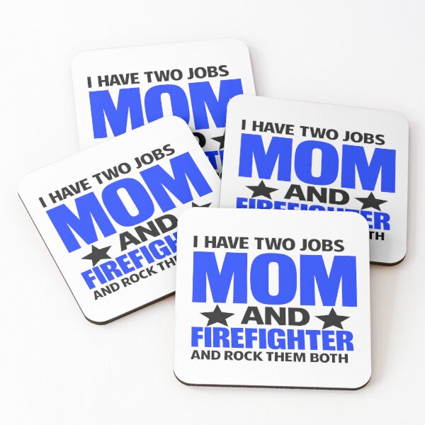 Item preview, Proud Firefighter Mom designed and sold by bultpruf.