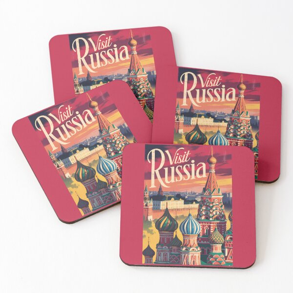 Item preview, Russia St Basil's Cathedral Illustration Travel Art Vintage designed and sold by KrisSidDesigns.