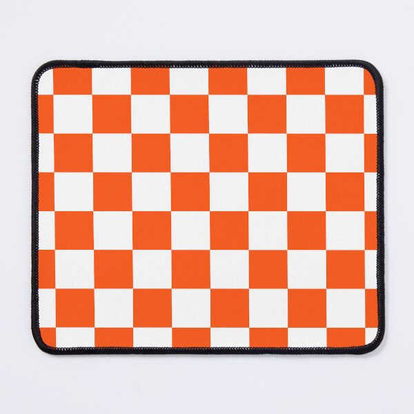 Item preview, Cheerful Orange Checkerboard Pattern designed and sold by Lainey1978.