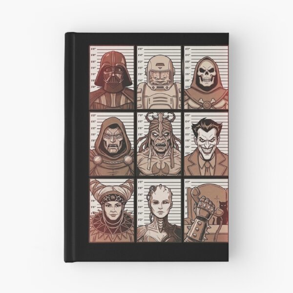 Item preview, 80s Cartoon Villains Gallery: Retro Mugshot Mashup B designed and sold by Rex Vox.
