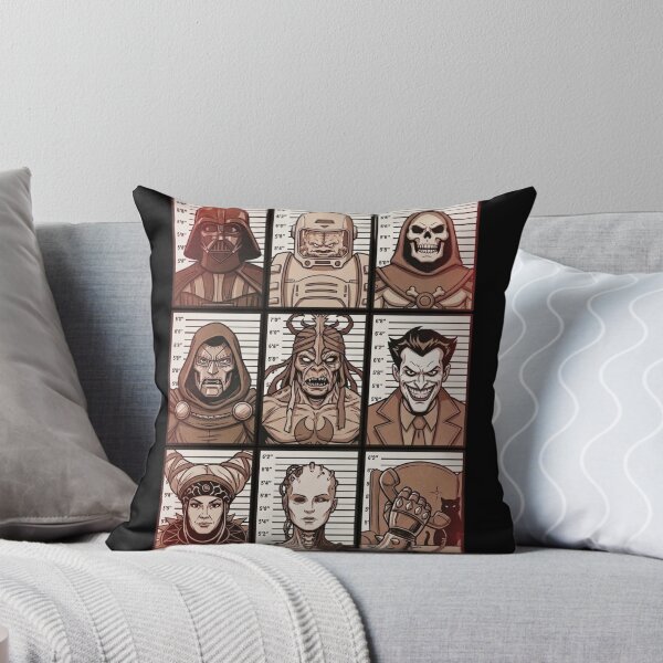 Item preview, 80s Cartoon Villains Gallery: Retro Mugshot Mashup B designed and sold by Rex Vox.