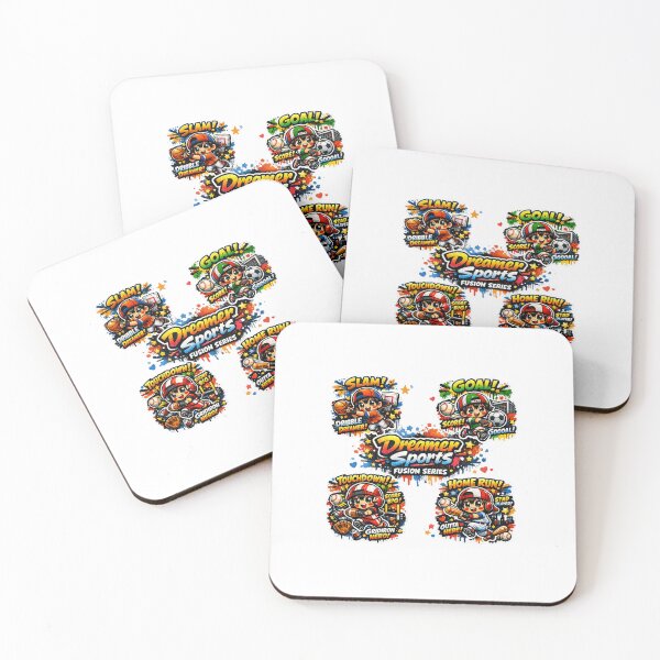Item preview, Dreamer Sports Fusion Series – Kawaii Graffiti Sports Collection designed and sold by Joyfulfabric.