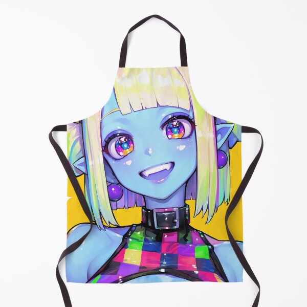 Item preview, Kawaii Anime Demon Girl Portrait designed and sold by bubblegoth.