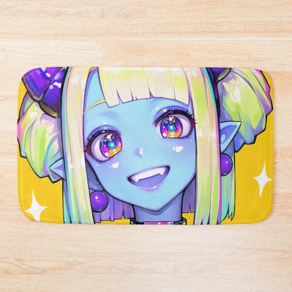 Item preview, Kawaii Anime Demon Girl Portrait designed and sold by bubblegoth.
