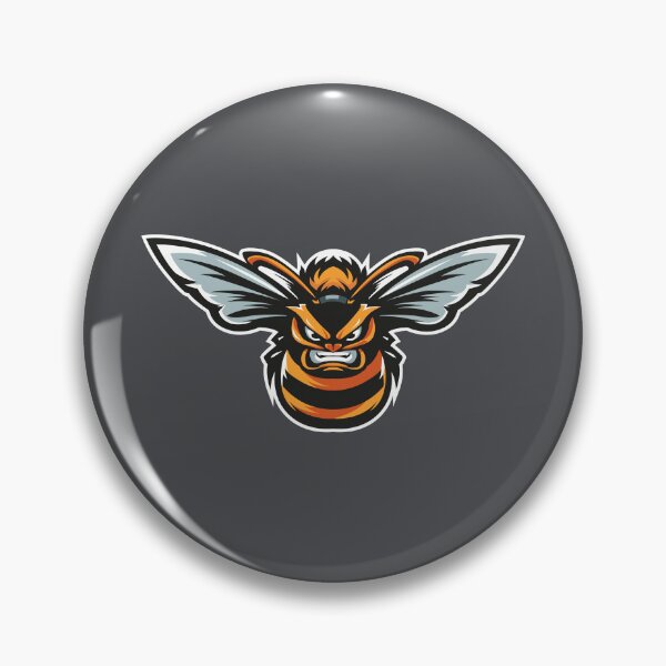 Item preview, Angry Chubby bee – Cute Fierce Buzzing Character Design designed and sold by MerlinWear.