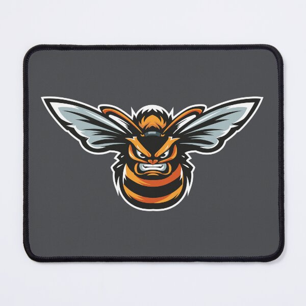 Item preview, Angry Chubby bee – Cute Fierce Buzzing Character Design designed and sold by MerlinWear.