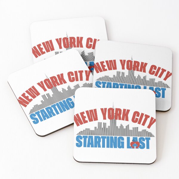 Item preview, Starting Last – NYC Apple Skyline Logo designed and sold by CLUB SODA KID DESIGNS.